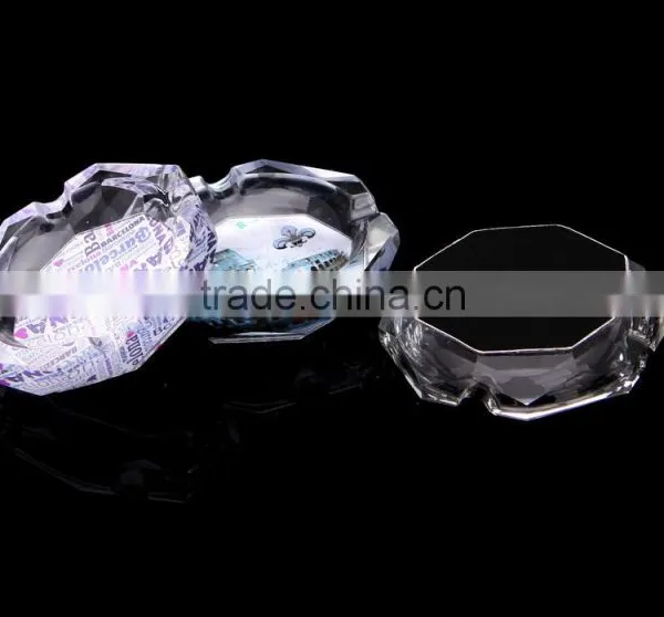 New Style Portable Crystal Glass Ashtray photo-5