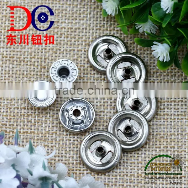 Oval Shape Metal Press Button Spring Snap Button photo-5