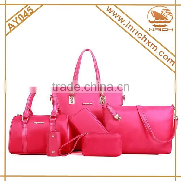 New Arrival Handbags Set 6pcs in 1 Set New Style Ladies Handbag Set Quality Choice photo-3
