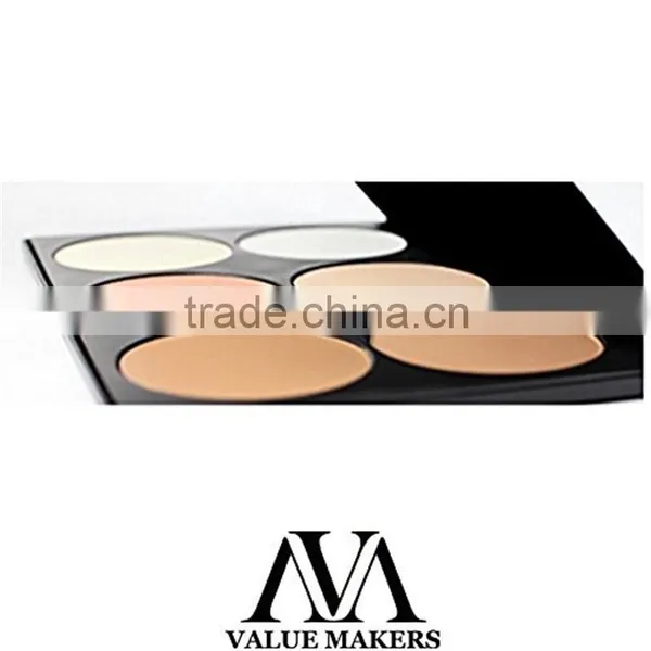 Face Powder Foundation Palette,silky Mineral Powder for Face Makeup Pressed Powder photo-4
