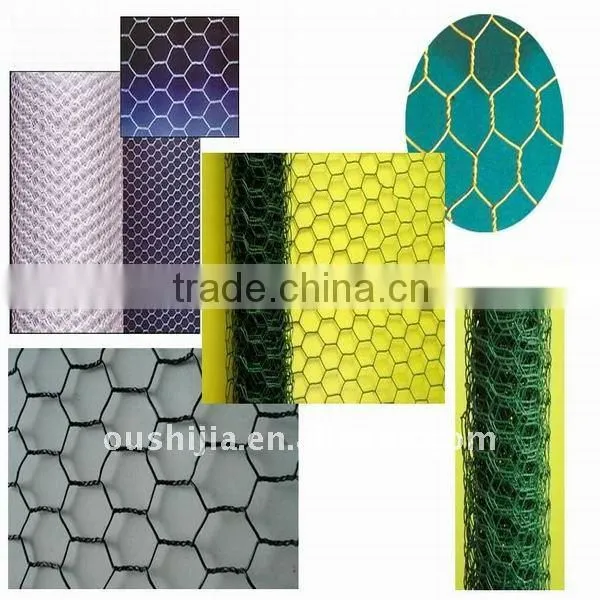 Hexagonal Wire Mesh Electro Galvanized Before Weaven