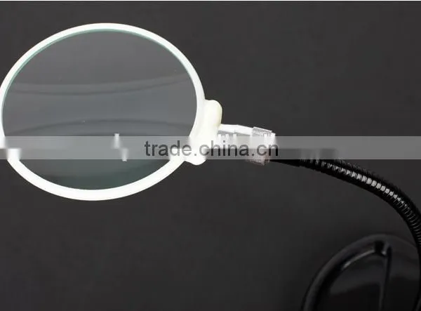 Spring Pipe Magnifier Table Reading Magnifiers for Elderly photo-2
