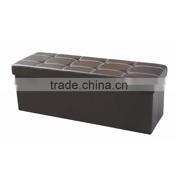 pu Storage Trunk and Ottoman photo-5