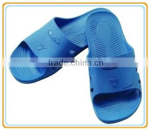 High Quantity Clean Rom ESD PVC/PU Soft Slipper photo-5