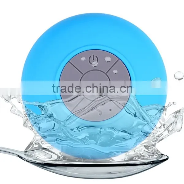 Portable Subwoofer Shower Waterproof Wireless Bluetooth Speaker Car Handsfree Receive Call Music Suction Mic For IPhone Samsung photo-4