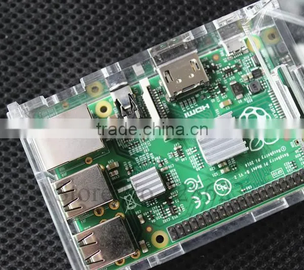 Raspberry Pi 2 Model B Clear Case - With NANO USB 150MBS Wifi Dongle photo-3