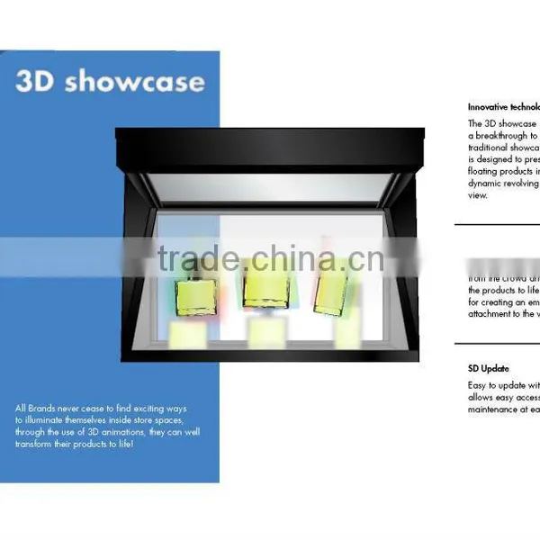 3D Showcase 3d Holographic Display Showcase