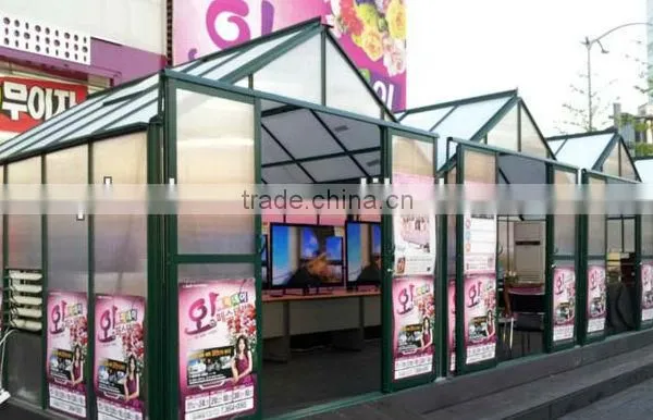 OShen Top Quality Aluminum Greenhouse L5.05m 5.6m photo-4
