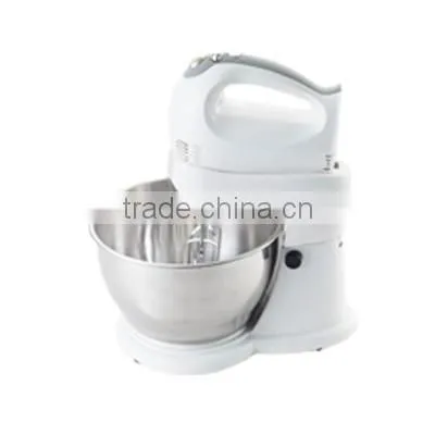 300W 5 Speed Hand and Stand Mixer Combo With 3L Rotation Bowl