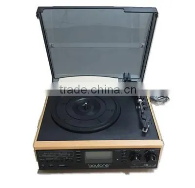 Rain Lane From Lp to Usb Drive Multiple New Gramophone Player Portable Turntable Vinyl Record Player for Sale photo-6