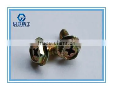 Cross Recessed Hexagon Bolts With Indentation photo-4