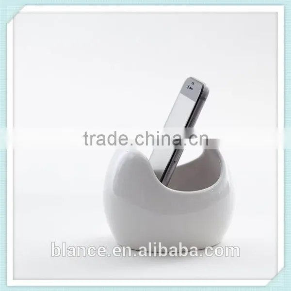 Ceramic Sound Pot Phone Holder Design Loud-speaker photo-2