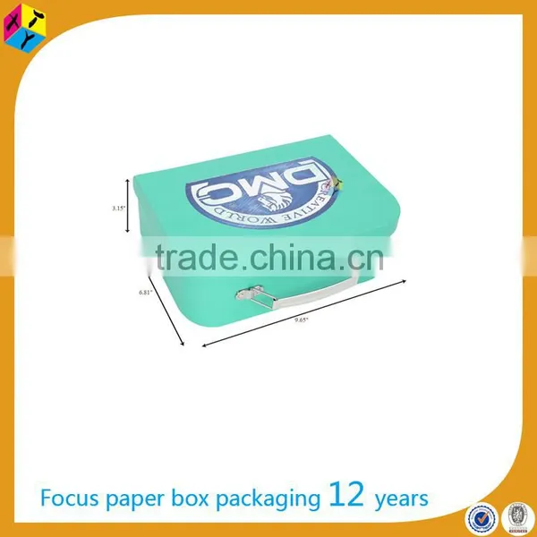Gift Pacakaging Cardboard Paper Suitcase Box Mini Suitcases Wholesale photo-2