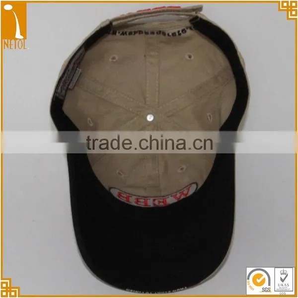 2016 New 6 Panel Unstructured Adult Size Adjustable 3d Embroidered Custom Caps photo-4