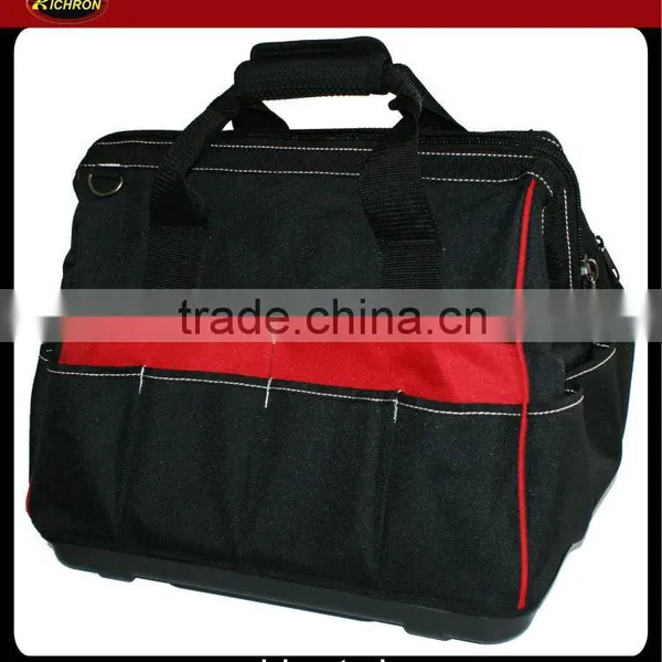 Hard Base Tool Tote Bag