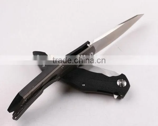 OEM Outdoor G10 Handle Pocket Knife With Sanding Surface photo-5