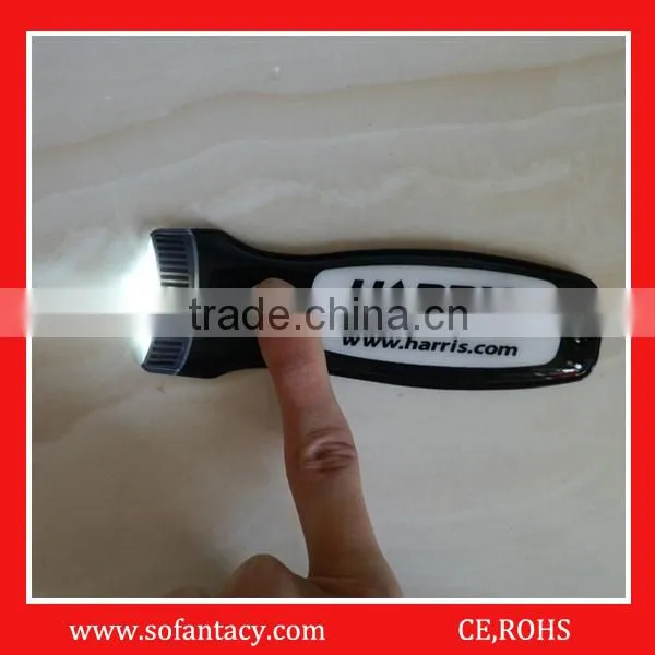 Cheapest PVC Flashlight Torch With Clients' Logo photo-4