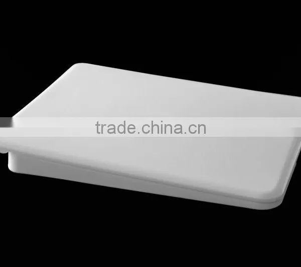 Luxury Square Shape White Plastic Toilet WC Bathroom Seat