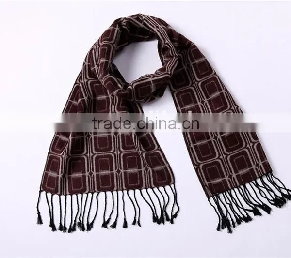 Classic Jacquard Paisley Viscose Pashmina Scarf D800-20 photo-2