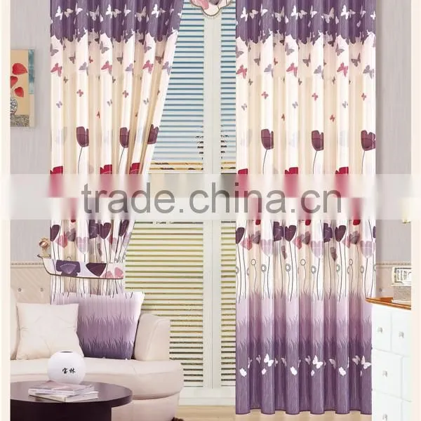 China Printed Curtains Printed Curtain Window Curtain Designs photo-3