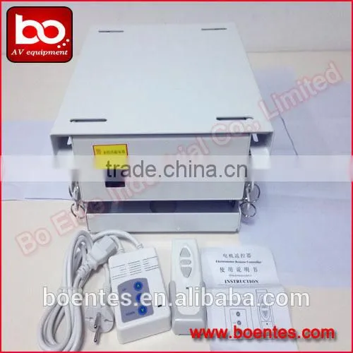 Adjustable Ceiling Motorized Hidden Projector Mounting Lift System for Office Presentation Equipment photo-5
