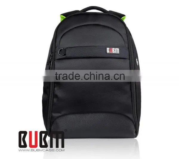 BUBM New Arrived Black Custom Nylon Removable Backpack Laptop Bags for 15inch photo-4