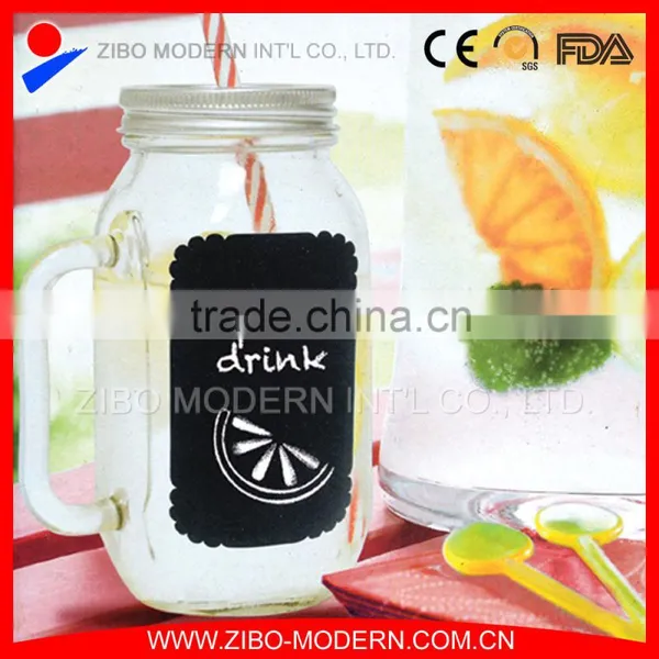 24oz Glass Mason Jar Decal Jars Mason Glass For Juice