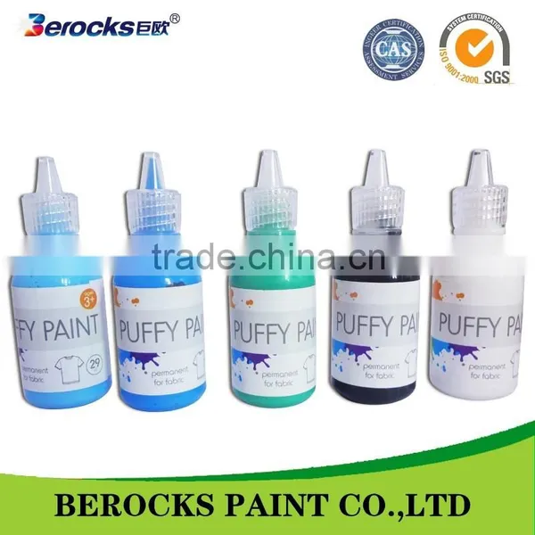 Rich Color Water Based Acrylic Puffy Paint/ Latex Paint photo-2