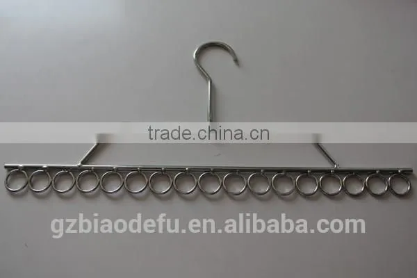China Factory Metal Clothes Hanger With Circles photo-3