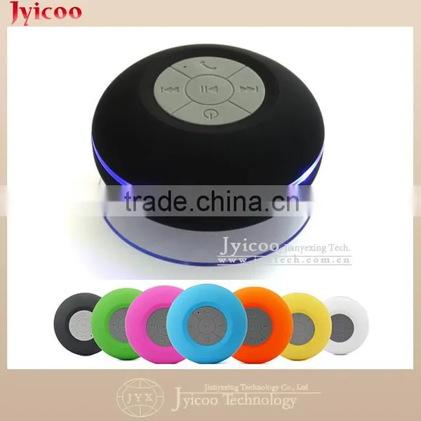 2015 Black Waterproof Bluetooth Speaker Wireless Shower Speaker Portable From China photo-5