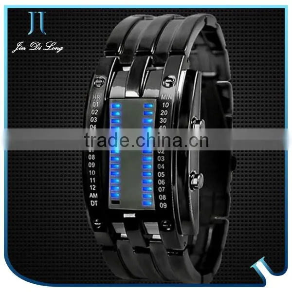 Latest New Electronic Bracelet Fashion Square Led Men Watches photo-4
