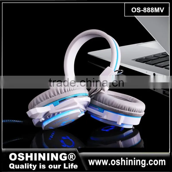 Wholesale New Fashion Computer Gaming Headphone With LED (OS-888MV) photo-4