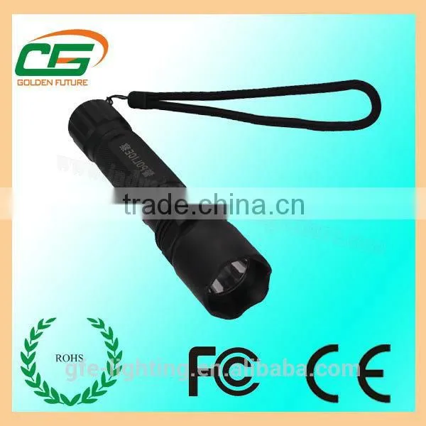 3W 180 Lumens LED Rechargeable Flashlight
