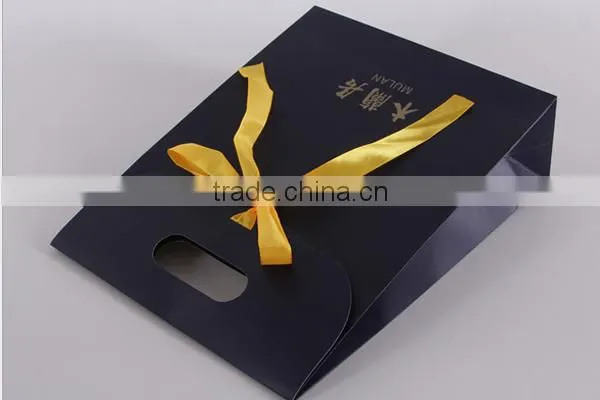 Custom Exquisite Wedding Gift Bags/ Wedding Gift Bags Handle/ Tote Paper Wedding Bag Wholesale photo-3