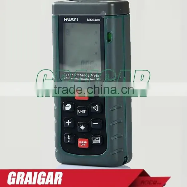 MS6480 Portable Laser Distance Meter 80m Hand-held Laser Range Finder photo-2