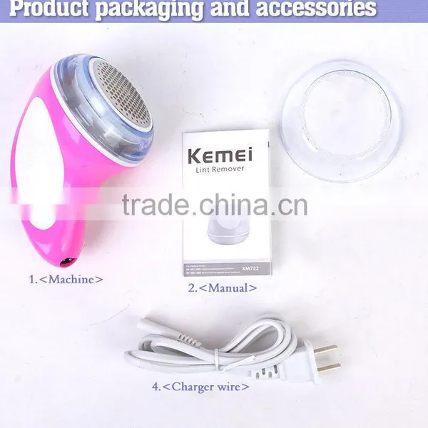 Clothes and Carpet Use Battery Lint Remover KM-772 photo-2