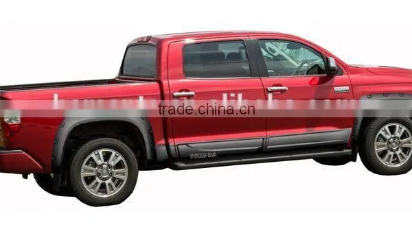 For 2014 Tundra Fender Wheel Flares Trim Pocket Riveted Black photo-2