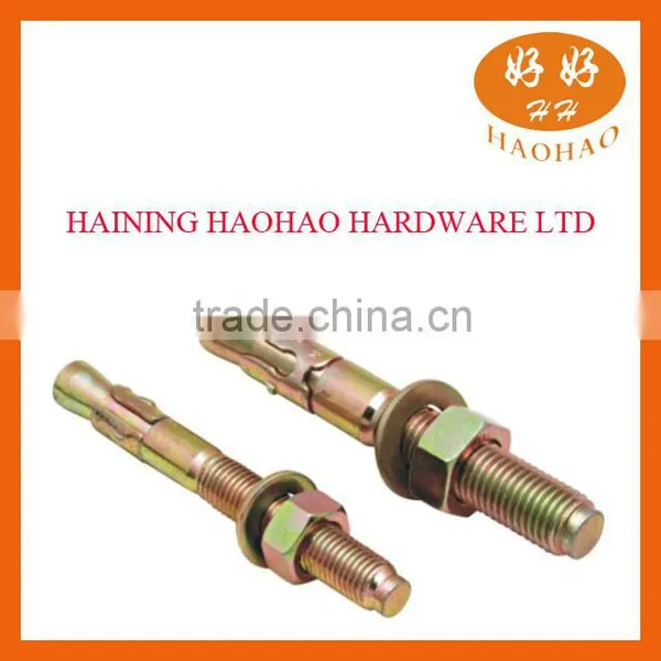 Wedge Anchor With Yellow or White Galvanized