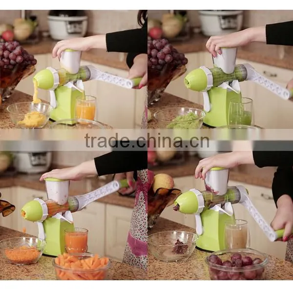 2016 Newest Manual Juicer,Hand Juicer, Manual Slow Juicer&Ice Cream Maker photo-5