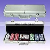 Poker Chips Set/deluxe Poker Chip Game Set