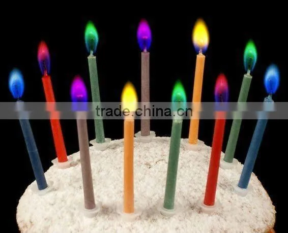 Wholesale 10th Birthday Candles - RED Party Cake Candles photo-5