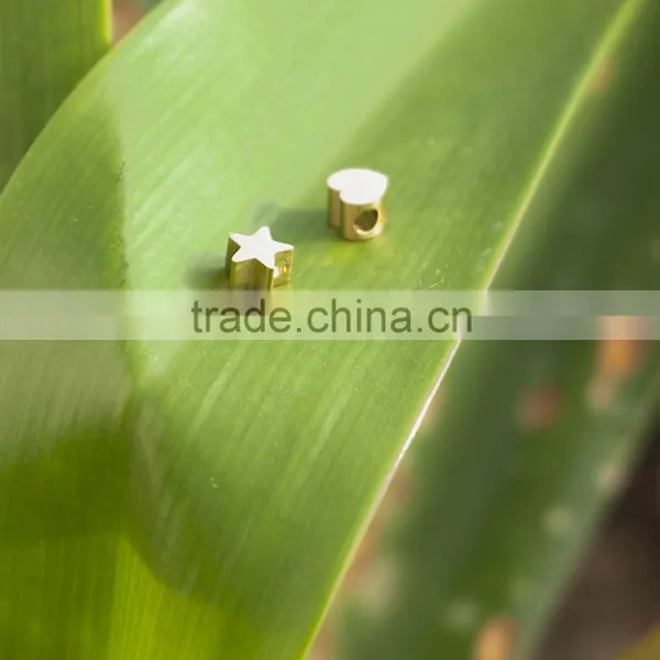 Delicate Stainless Steel Custom Small Bead Charm for Kids photo-2