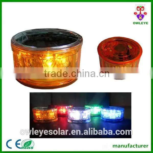 12Pcs Led Solar-powerd Beacon Light With Magnet photo-5