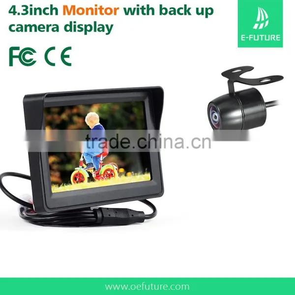 Reverse Parking Camera 4.3"car Mirror Monitor Camera System photo-3