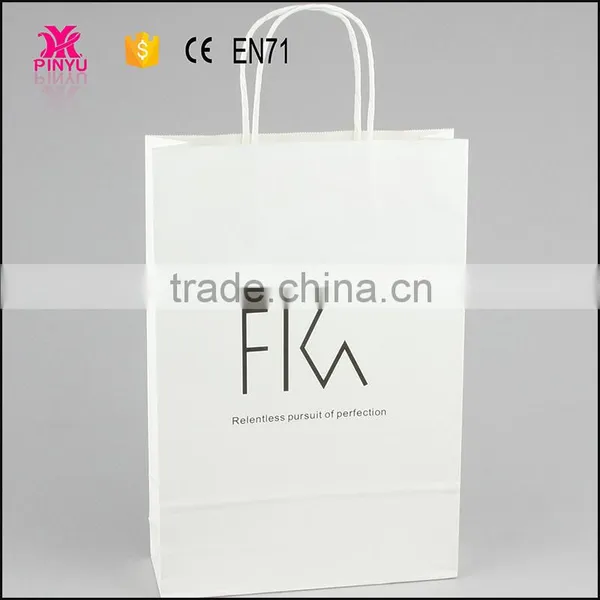 Kraft Cardboard Glassine Paper Bag for Business and Shopping photo-5