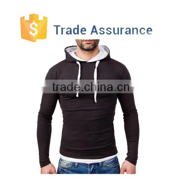Custom Men Pullover Hoody Hoody Sweat Jacket Long Sleeve New photo-3