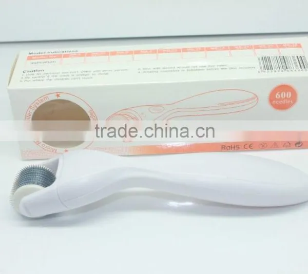 Changeable Heads 600 Needles Derma Roller for Hair Loss Treatment Microneedle Roller photo-3