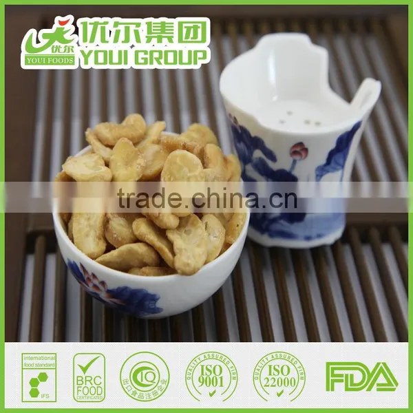 Wholesale Bean Snacks Salted Broad Bean Chips Fried Fava Bean