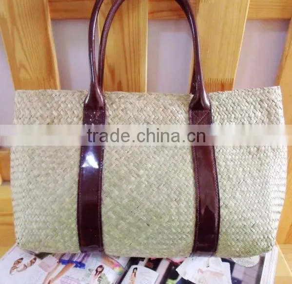 Straw Beach Bag