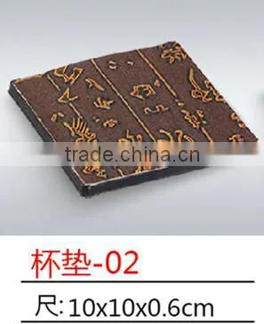 Square Plastic Imitation Cup Mat photo-2